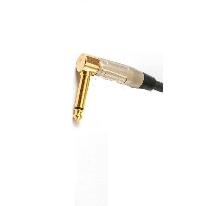 22 Awg Bass Guitar Cable 1/4 inch recht naar 1/4 inch hoekig Bass Amp Cord voor Amp