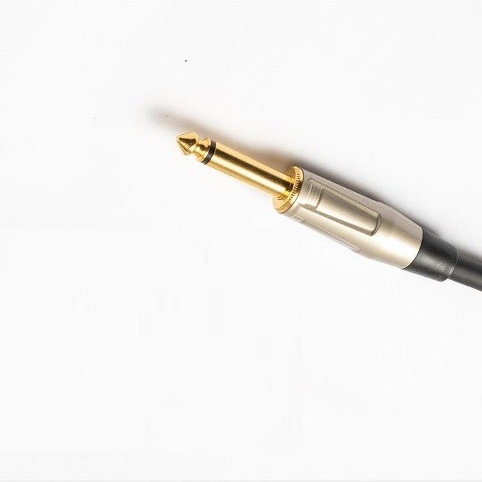 22 Awg Bass Guitar Cable 1/4 inch recht naar 1/4 inch hoekig Bass Amp Cord voor Amp