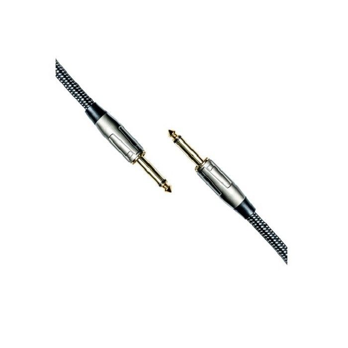6.35mm gitaar kabel instrument patch kabel nylon gevlochten recht naar recht versterker kabel