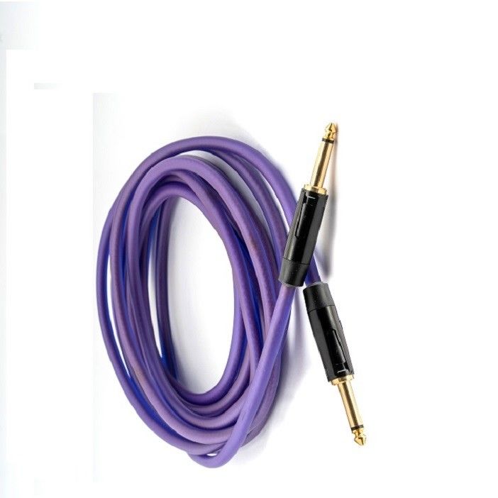 Bassgitaar Audio kabel Instrument kabel voor elektrische bas 1/4 inch rechte versterker kabel gitaar kabel