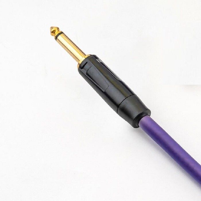 Bassgitaar Audio kabel Instrument kabel voor elektrische bas 1/4 inch rechte versterker kabel gitaar kabel