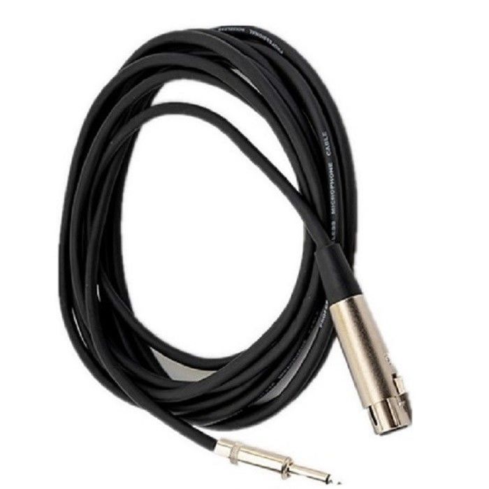XLR- tot XLR-microfoonkabels 1/4 inch 10 voet XLR-kabels Man tot Vrouw Microfoonkabels