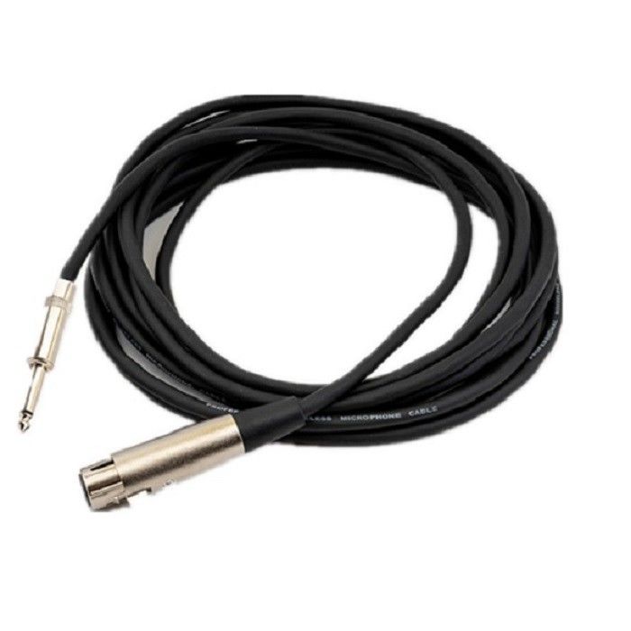 XLR- tot XLR-microfoonkabels 1/4 inch 10 voet XLR-kabels Man tot Vrouw Microfoonkabels