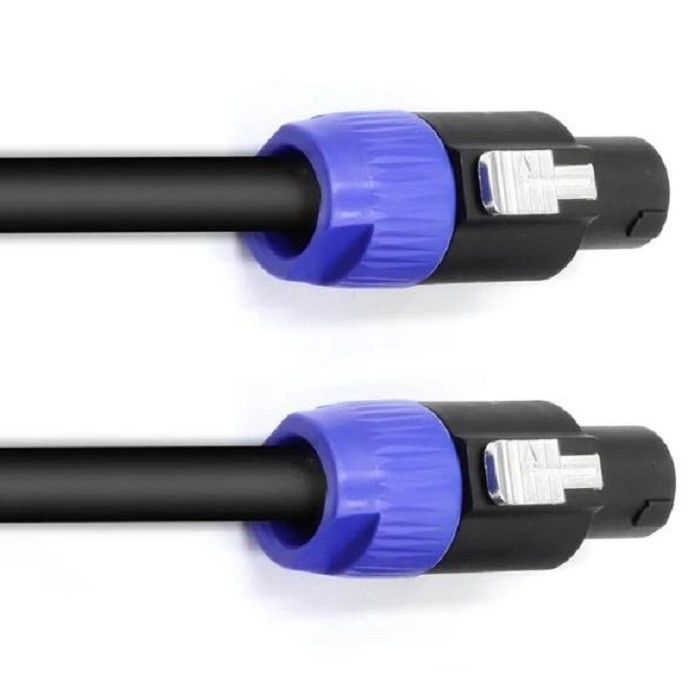 Speak-to-speak-luidsprekerkabel 4 kernen luidsprekerkabel 12 AWG patch cords 12 Gauge DJ draden