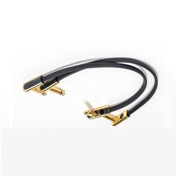 Instrumentkabel 2 stuks Pack Audioblast Patch Kabels 1/4 