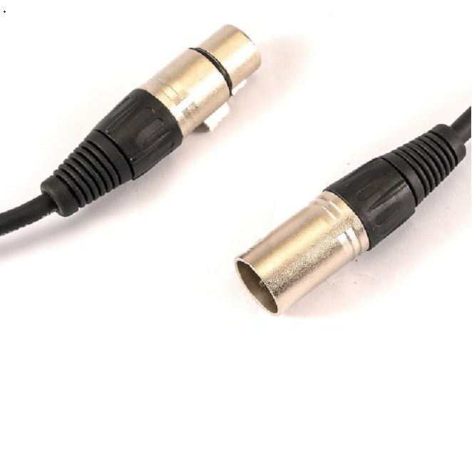 20ft Man tot Vrouw Xlr Cable Zwart Kleur Mic Cord Leads Voor Microphone Mixer
