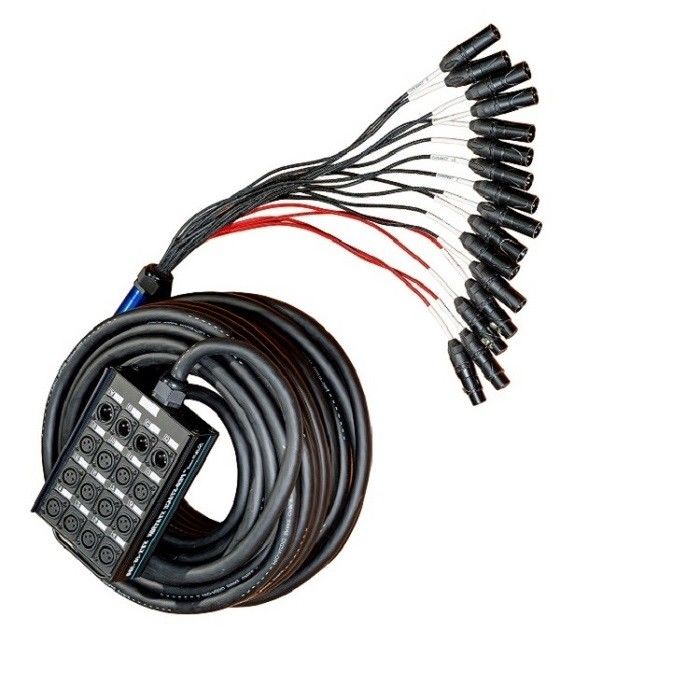 Multi-Channel Audio Xlr Snake 100ft 16 Channels Cable XLR Splitter Cable voor opnemen