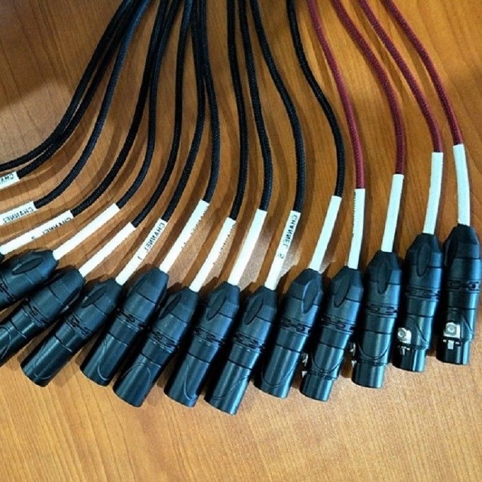 100ft 24 Channel Audio Snake Cable XLR Send Board Snake Cable XLR Splitter Cable