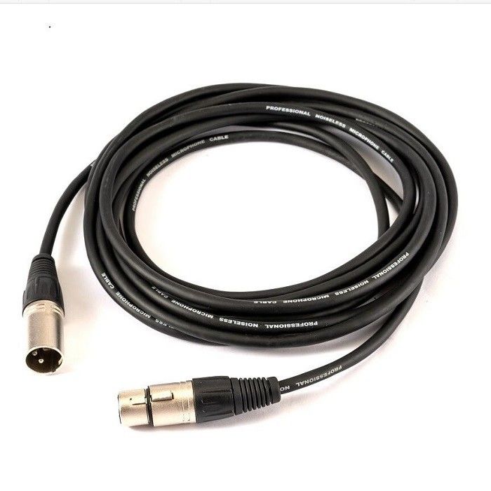10ft XLR Man tot Vrouw Microphone Cable Mic Cord Voor Mixer